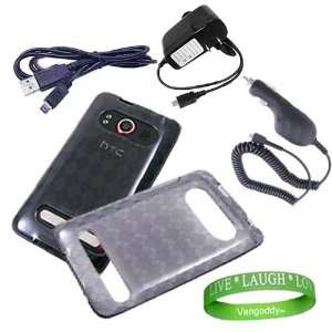  Case + HTC EVO 4G Car Charger + HTC EVO 4G Wall Charger + HTC EVO 4G 