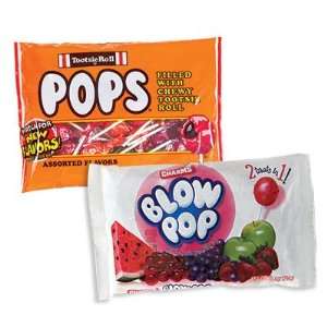 TOOTSIE ROLL POPS LOLLIPOPS CANDY 10.3 OZ BAG  Grocery 