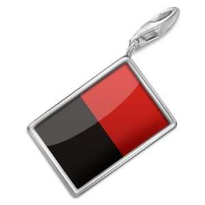 FotoCharms Namur Flag region Belgium   Charm with Lobster Clasp For 