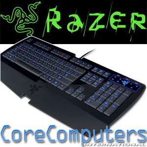 Razer Lycosa Gaming Keyboard Macro USB Blue Backlit FPS  