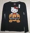NWT GIRLS OLD NAVY HELLO KITTY HALLOWEEN L/S T SHIRT SIZE SIZE XL 