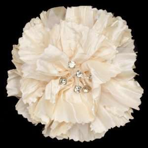  Florentina Jeweled Brooch 4 X 4 Ivory By The Each 