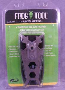Frog Tool 15 Function Multi Tool New W/Case  