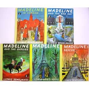 MADELINE Children Books by LUDWIG BEMELMANS ~ The Bad Hat, In London 