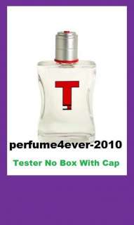 TOMMY T BY TOMMY HILFIGER COLOGNE MEN 3.4 OZ EDT SPRAY TESTER WITH CAP 