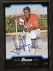 James Tomlin signed autographed Bowman Trading Card
