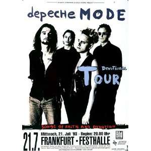  Depeche Mode   DevoTional 1993   CONCERT   POSTER from 