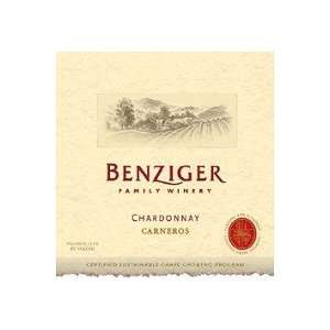  Benziger Family Winery Chardonnay Carneros 2009 750ML 