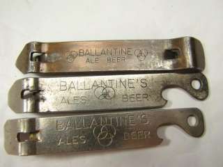 Vintage Bottle Openers Ballantine Ale Beer 1 Copper  