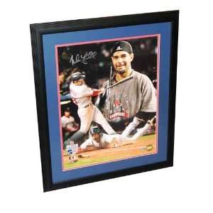  Autographed Mike Lowell 16x20 framed World Series Collage 