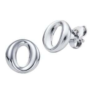  Inspired Sterling Silver O Earrings Glitzs Jewelry