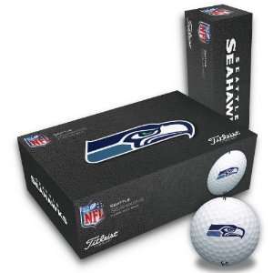  Titleist Seattle Seahawks Half Dozen Set of Golf Balls 
