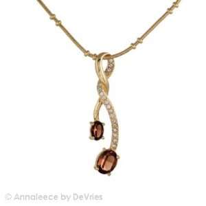    Annaleece Crystal Jewelry Twisted   Necklace