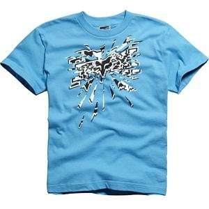   Racing Youth Quasar T Shirt   Youth Small/Electric Blue Automotive