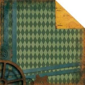  TinType Argyle 12 x 12 Double Sided Cardstock Office 