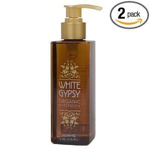  Doc Johnson White Gypsy Organic Massage Oil, Jasmine (Pack 