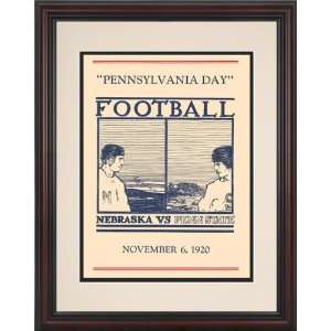  1920 Penn State Nittany Lions vs Nebraska Cornhuskers 8 1 