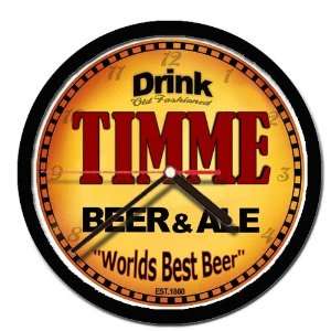  TIMME beer and ale cerveza wall clock 