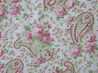 TICKLED PINK Robyn Pandolph Pink Paisley HTF 90168 YD.  