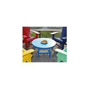  Round Table   Recycled Plastic Patio, Lawn & Garden