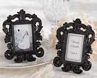 NWT 96 Elegant Black Baroque Frames Wedding Favor Place