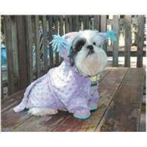    Toys Doggie Duds A Day at the Spa Robe Lavender Medium