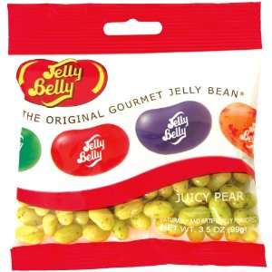Jelly Belly Juicy Pear 12 Pack of 3.5oz Grocery & Gourmet Food