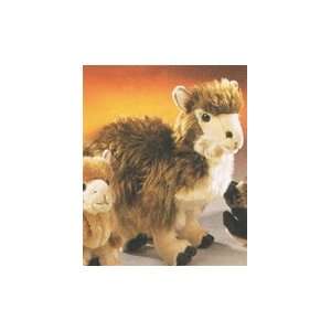    Standing Realistic 11 Inch Plush Llama By SOS Toys & Games
