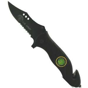  Tiger USA U.S. Army Spring Assist Opening Rescue Knife 