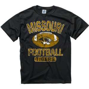  Missouri Tigers Youth Black Jock Football T Shirt Sports 