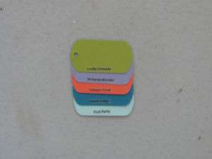 Stampin Up NEW 11 13 IN COLOR Key Tag Die Cut Punch 5  