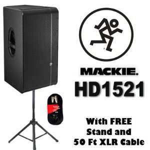  Mackie HD1521 Powered DJ 15 Speaker 1600 Watts New with 