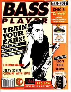 Bass Player Magazine March 1998 9/3 Jerry Scheff  