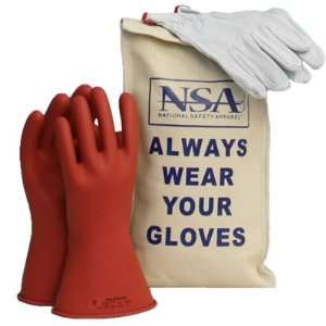  Voltage Rated Glove Kit with Class 2 Rubber Voltage Gloves 