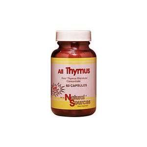  Natural Sources   All Thymus, 180 mg, 60 capsules Health 