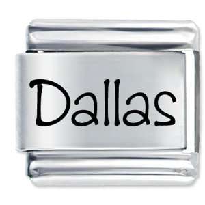  Name Dallas Laser Charms Italian Pugster Jewelry