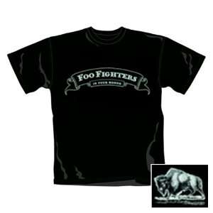  Loud Distribution   Foo Fighters   Buffalo T Shirt noir (M 