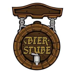  Bier Stube 18 Inch Cutout Sign