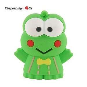  4GB Lovely Frog Shape Flash Drive (Green) Electronics