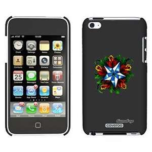    Star with Roses on iPod Touch 4 Gumdrop Air Shell Case Electronics