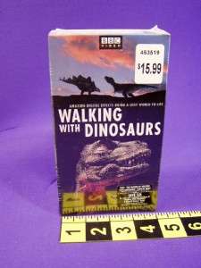 NEW 2 VHS SET Walking with Dinosaurs BBC Video Lost  