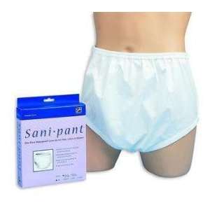  Sani pant Reusable Plastic Pants   Snap On (Small) Health 