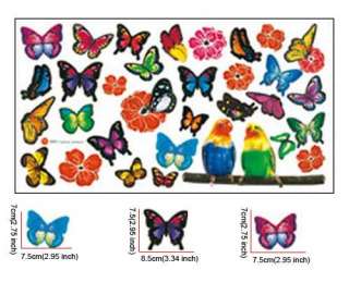   20 Butterfly Art Mural Vinyl Wall Sticker Wall Decal Home Decor  