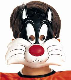 Looney Tunes Sylvester Costume Mask Child *New*  