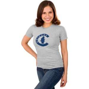  Chicago Cubs Womens Fashion Tee Majestic Select Womens 