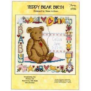    Teddy Bear Birth   Cross Stitch Pattern Arts, Crafts & Sewing