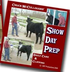 Cattle Showing Fitting Grooming DVD livestock Prep NWT  