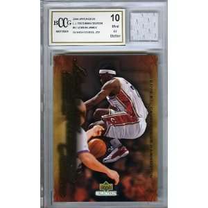   Lebron James Game Used High School Jersey Graded BGS BECKETT 10 MINT