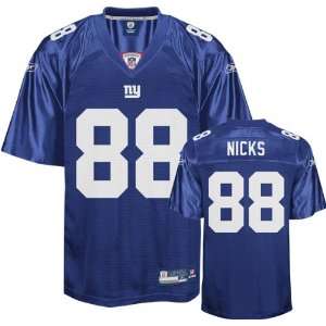  New York Giants Hakeem Nicks Replica Team Color Jersey 