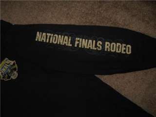 2010 Wrangler National Rodeo Finals Las Vegas PRCA Long Sleeved Shirt 
